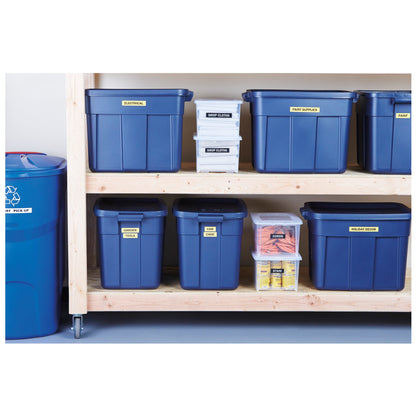 DYMO® Schriftbandkassette 12 mm x 7 m (B x L) weiß blau