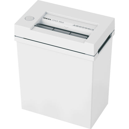IDEAL Aktenvernichter 2245 CC P-5 Papier, Heftklammern, Büroklammern Partikelschnitt 5 Bl. cool grey