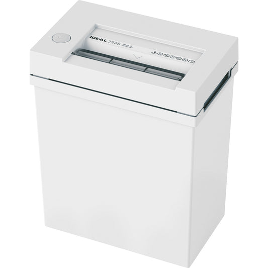 IDEAL Aktenvernichter 2245 CC P-5 Papier, Heftklammern, Büroklammern Partikelschnitt 5 Bl. cool grey