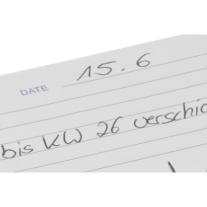 Soennecken Collegeblock Officebook date notes action DIN A4+ liniert 90g/m² Polypropylen schwarz 80 Bl.