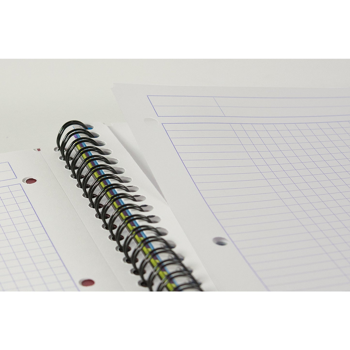 Soennecken Collegeblock Officebook DIN A4+ kariert 90g/m² Polypropylen schwarz 80 Bl.
