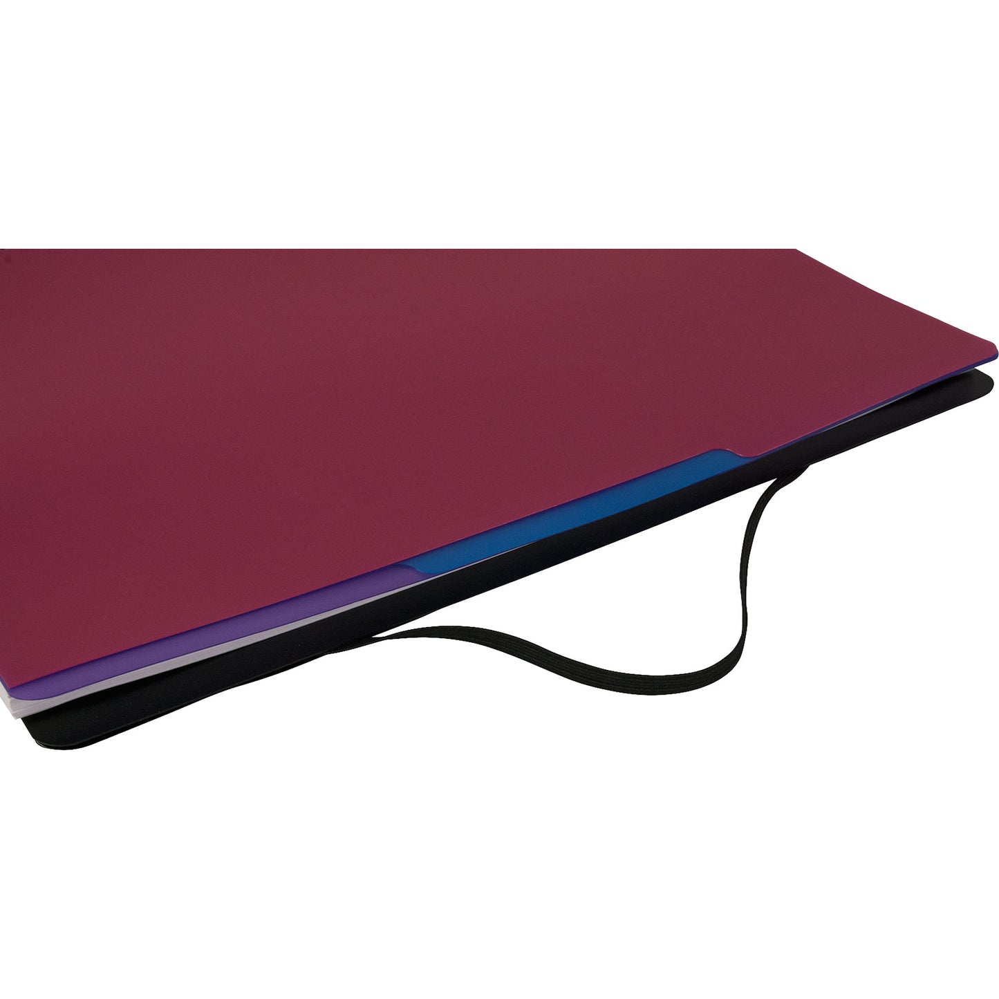 Soennecken Collegeblock Officebook DIN A4+ kariert 90g/m² Polypropylen schwarz 80 Bl.