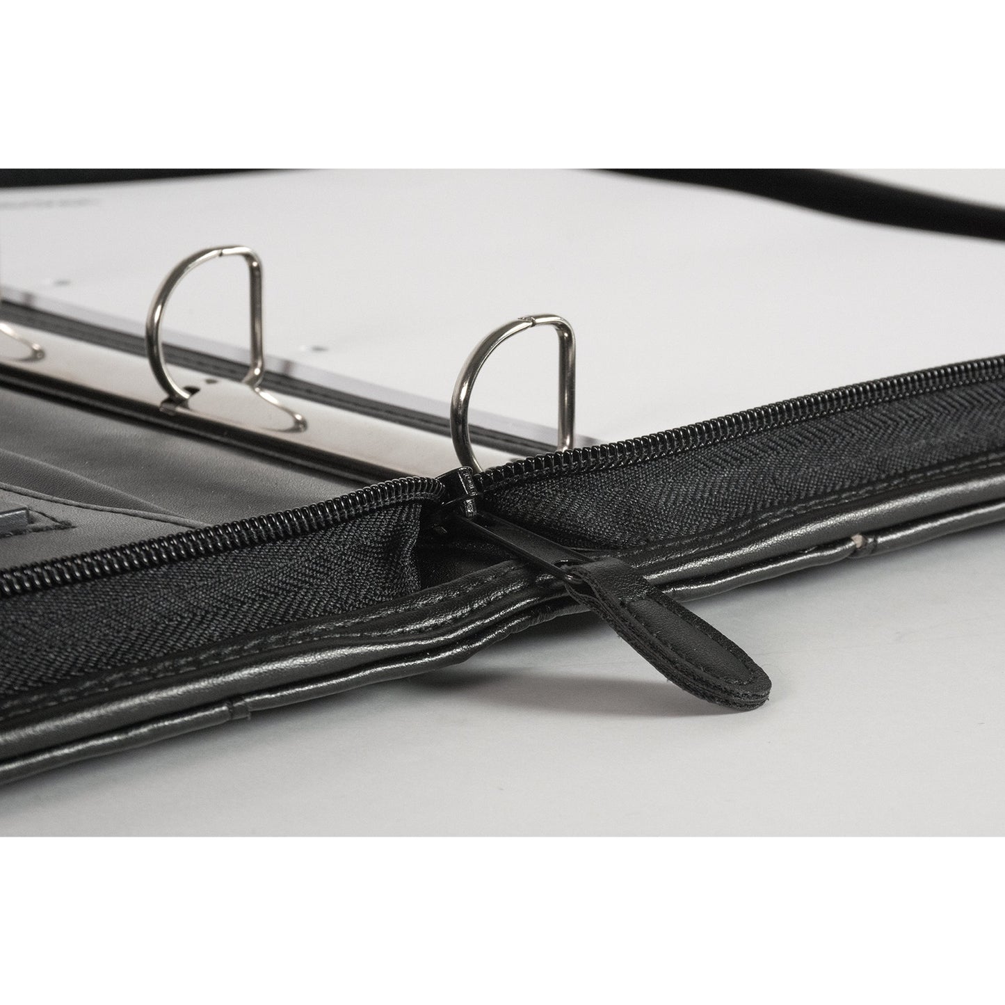 Soennecken Schreibmappe ESSEN 37 x 30 x 4,5 cm (B x H x T) Lederimitat schwarz