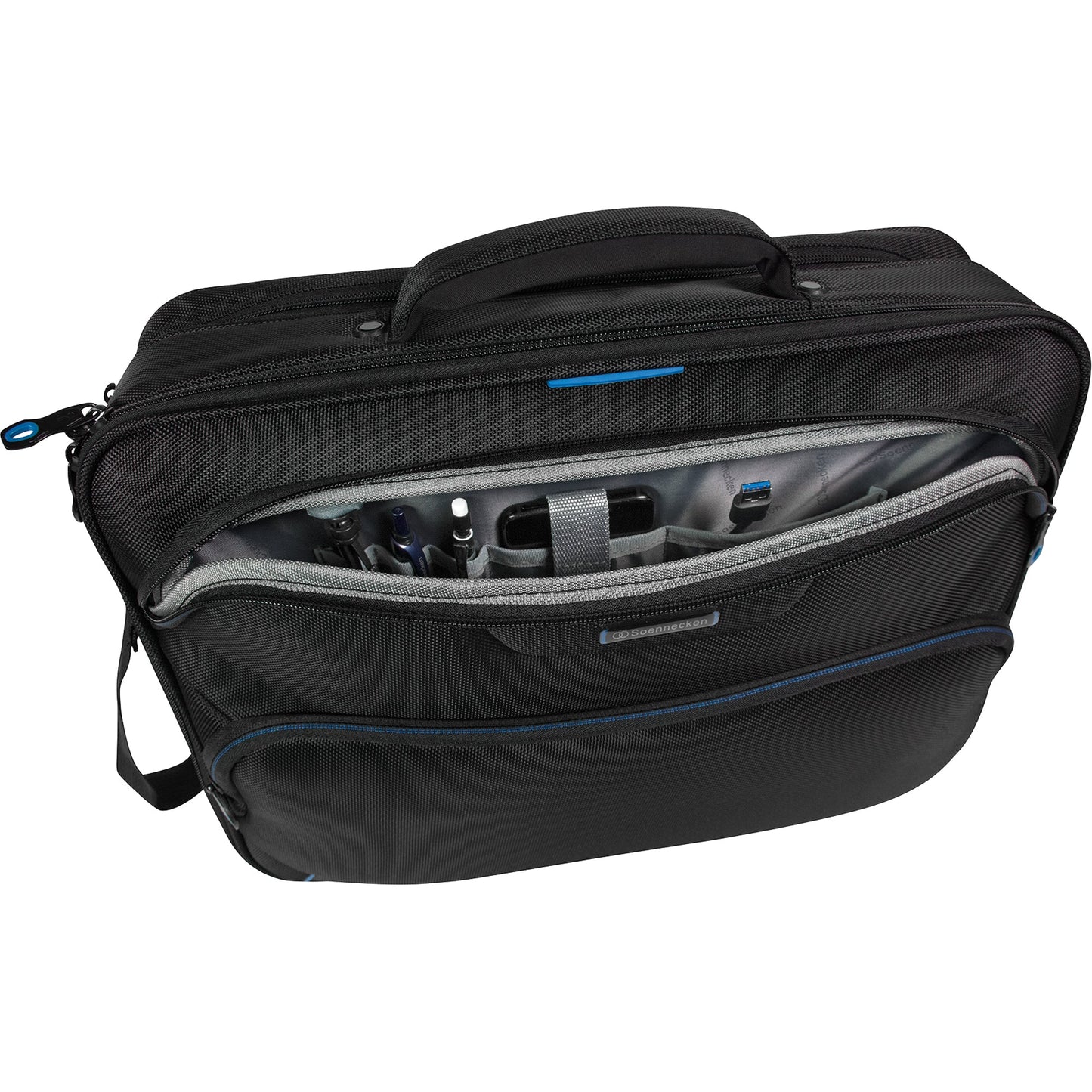 Soennecken Notebooktasche STUTTGART 44 x 31 x 13 cm (B x H x T) Nylon schwarz