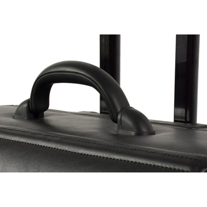 Soennecken Pilotenkoffer DRESDEN 46 x 38 x 22 cm (B x H x T) Zahlenkombinationsschloss Lederimitat schwarz