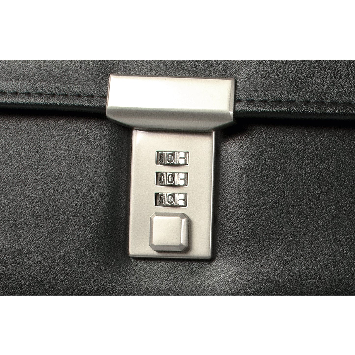 Soennecken Pilotenkoffer DRESDEN 46 x 38 x 22 cm (B x H x T) Zahlenkombinationsschloss Lederimitat schwarz