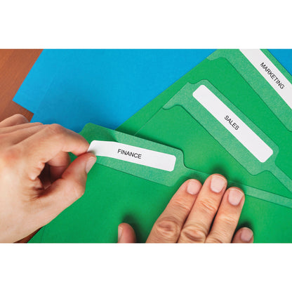 DYMO® Hängeablageetikett Original 12 x 50 mm (B x H) Papier weiß 220 Etik./Rl.