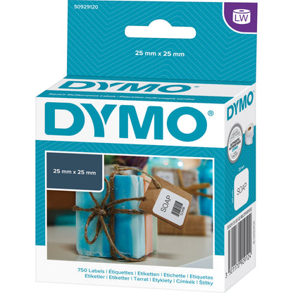DYMO® Vielzwecketikett DYMO LabelWriterT 300 Serie, -400 Serie, -450 Serie, -Wireless, -550 Serie, LW 4XL, LW 5XL 25 x 25 mm (B x H) weiß 750 Etik./Rl.