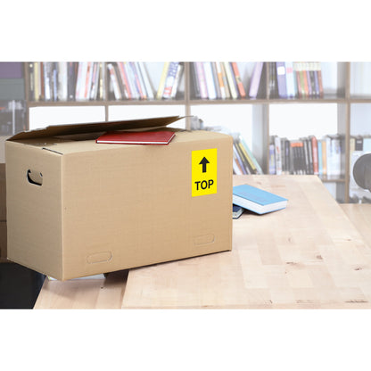 HERMA Folienetikett 105 x 148 mm (B x H) gelb 100 Etik./Pack.