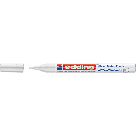 edding Lackmarker creative 751 1-2mm weiß