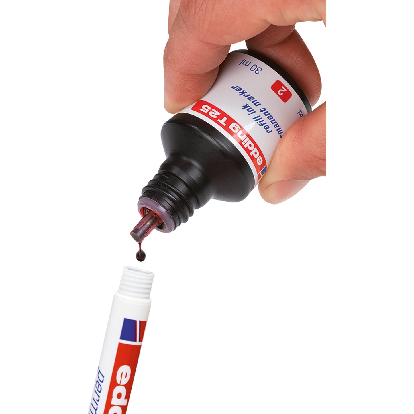 edding Nachfülltinte Marker T25 Flasche blau 30ml