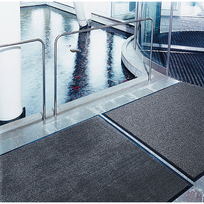 Miltex Schmutzfangmatte Eazycare Aqua Innenbereich 120 x 240 cm (B x L) Polypropylen Material der Rückseite: PVC grau