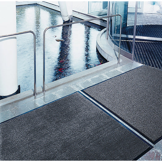 Miltex Schmutzfangmatte Eazycare Aqua Innenbereich 90 x 150 cm (B x L) Polypropylen Material der Rückseite: PVC grau