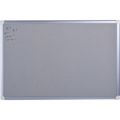 Bi-office Multifunktionstafel New Generation 120 x 90 cm (B x H) Material der Pinnfläche: Aluminium grau