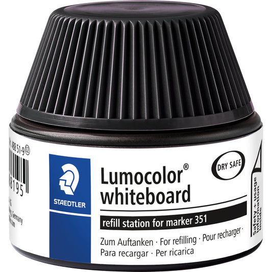 STAEDTLER® Nachfülltinte Marker Lumocolor® refill station Flasche schwarz 20ml