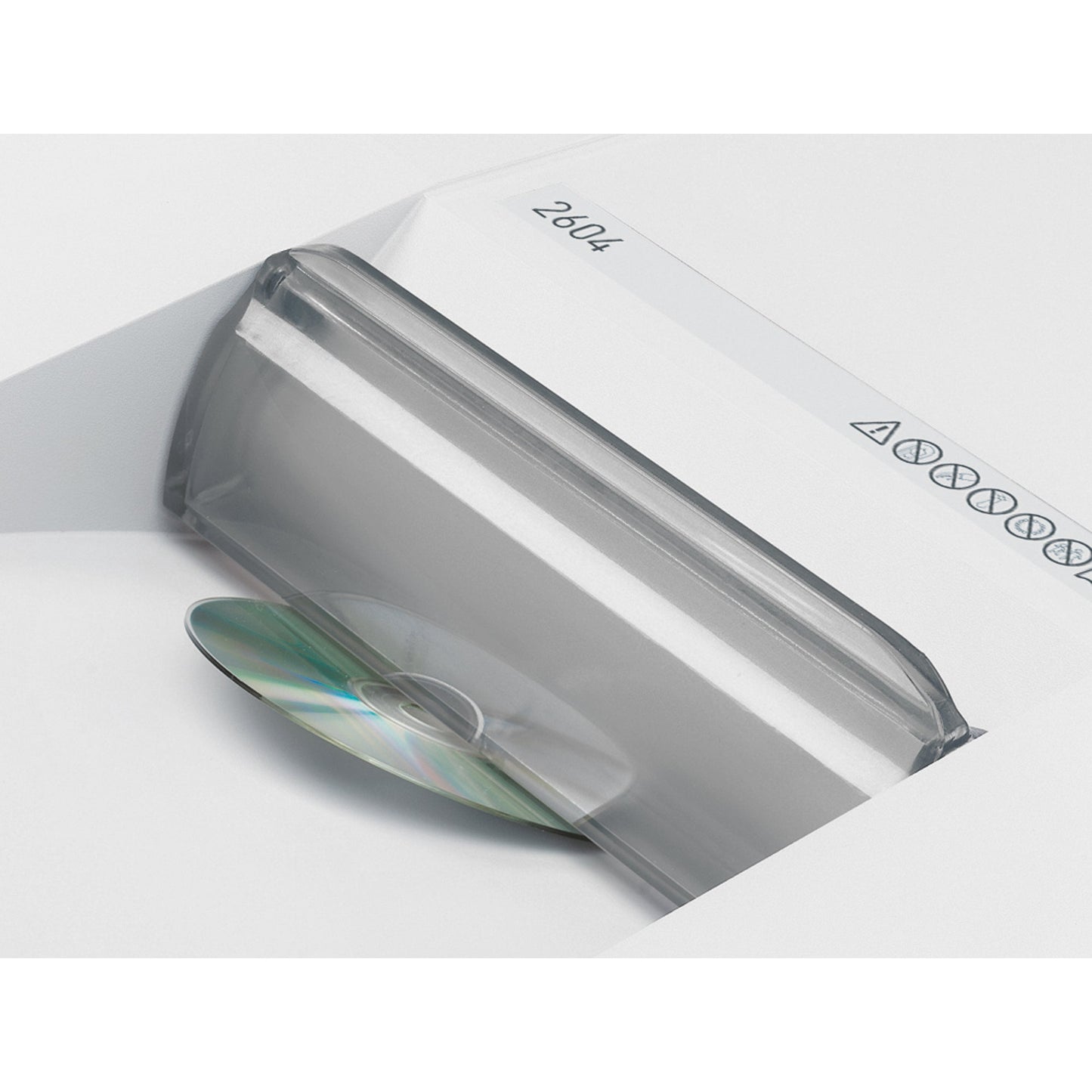 IDEAL Aktenvernichter 2604 P-2 Papier, Heftklammern, Büroklammern, Kreditkarten, CDs/DVDs Streifenschnitt 32 Bl. cool grey