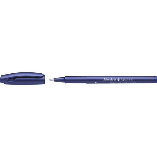 Schneider Tintenroller TOPBALL 847 0,5mm blau Rundspitze nicht dokumentenecht