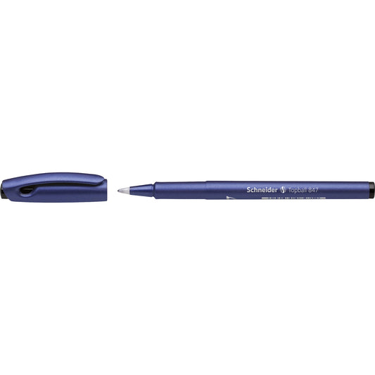 Schneider Tintenroller TOPBALL 847 0,5mm schwarz Rundspitze nicht dokumentenecht