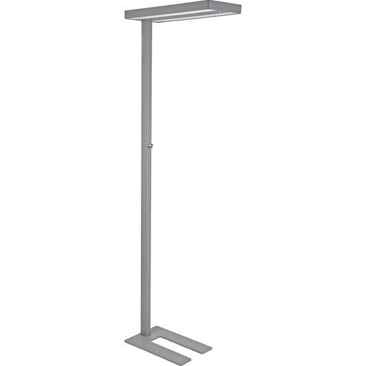 MAUL Stehleuchte MAULjuvis C je Lichtquelle: 1 x 34 kWh/1.000h, 2 x 17 kWh/1.000h LED silber