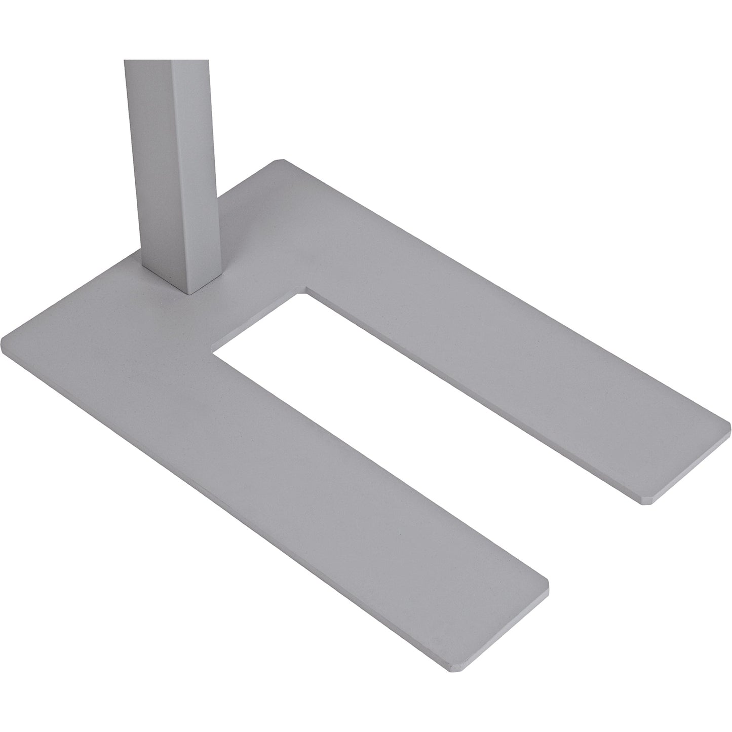 MAUL Stehleuchte MAULjuvis C je Lichtquelle: 1 x 34 kWh/1.000h, 2 x 17 kWh/1.000h LED silber