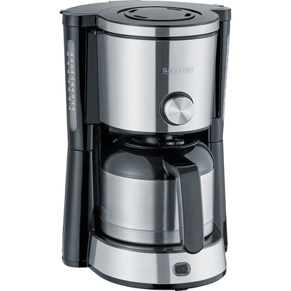 SEVERIN Kaffeemaschine TypeSwitch 30 x 23,5 x 33,8 cm (B x H x T) Filtersystem Thermoskanne 8 Tassen