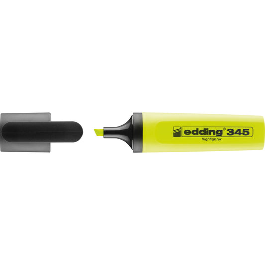 edding Textmarker 345 highlighter 2-5mm gelb Keilspitze