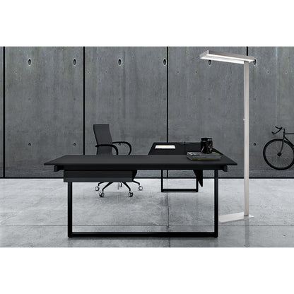 UNILUX Stehleuchte LIXUS D 60 kWh/1.000h LED metallgrau