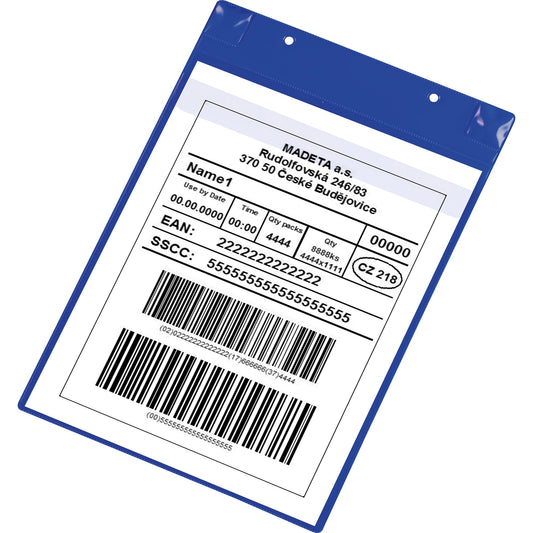 DJOIS Sichttasche Neodym DIN A4 PVC blau 5 St./Pack.
