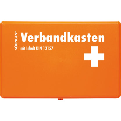 SÖHNGEN® Verbandkasten KIEL Kunststoff orange DIN 13157