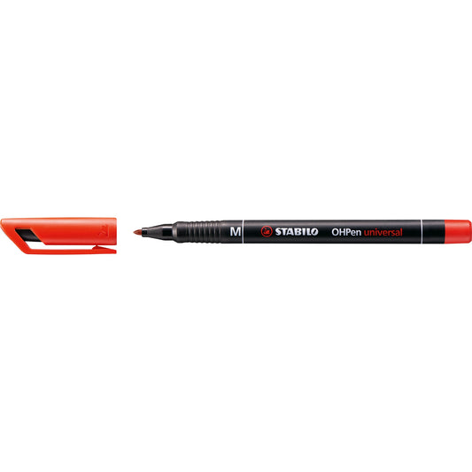 STABILO® Folienstift OHPen universal 1mm rot nicht dokumentenecht