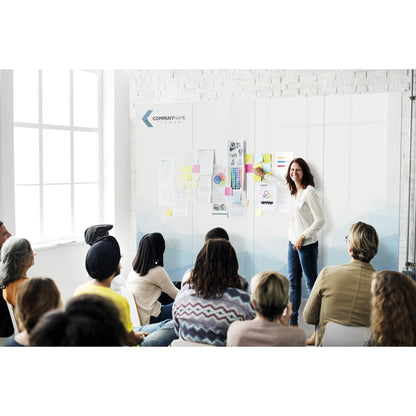 magnetoplan® Whiteboard Infinity Wall X Maße der Oberfläche: 98 x 198 cm (B x H) Tafel magnethaftend nicht beidseitig beschreibbar Stahl emailliert weiß