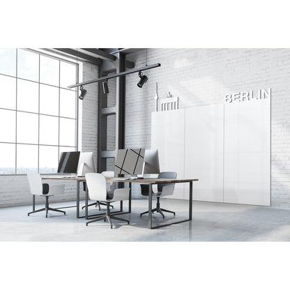 magnetoplan® Whiteboard Infinity Wall X Maße der Oberfläche: 98 x 198 cm (B x H) Tafel magnethaftend nicht beidseitig beschreibbar Stahl emailliert weiß