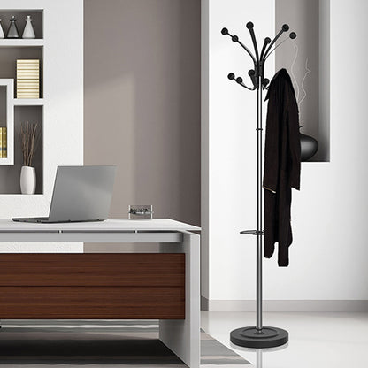 UNILUX Garderobenständer Hakea 34 x 176 cm (Ø x H) chrom/schwarz