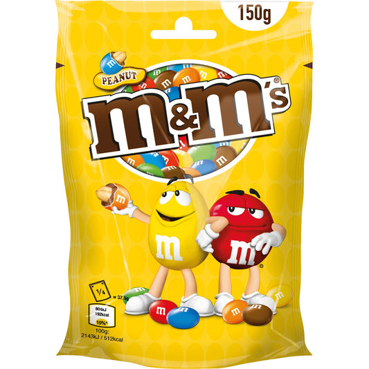 M&M'S® Schokolade Peanut 150 g/Pack.