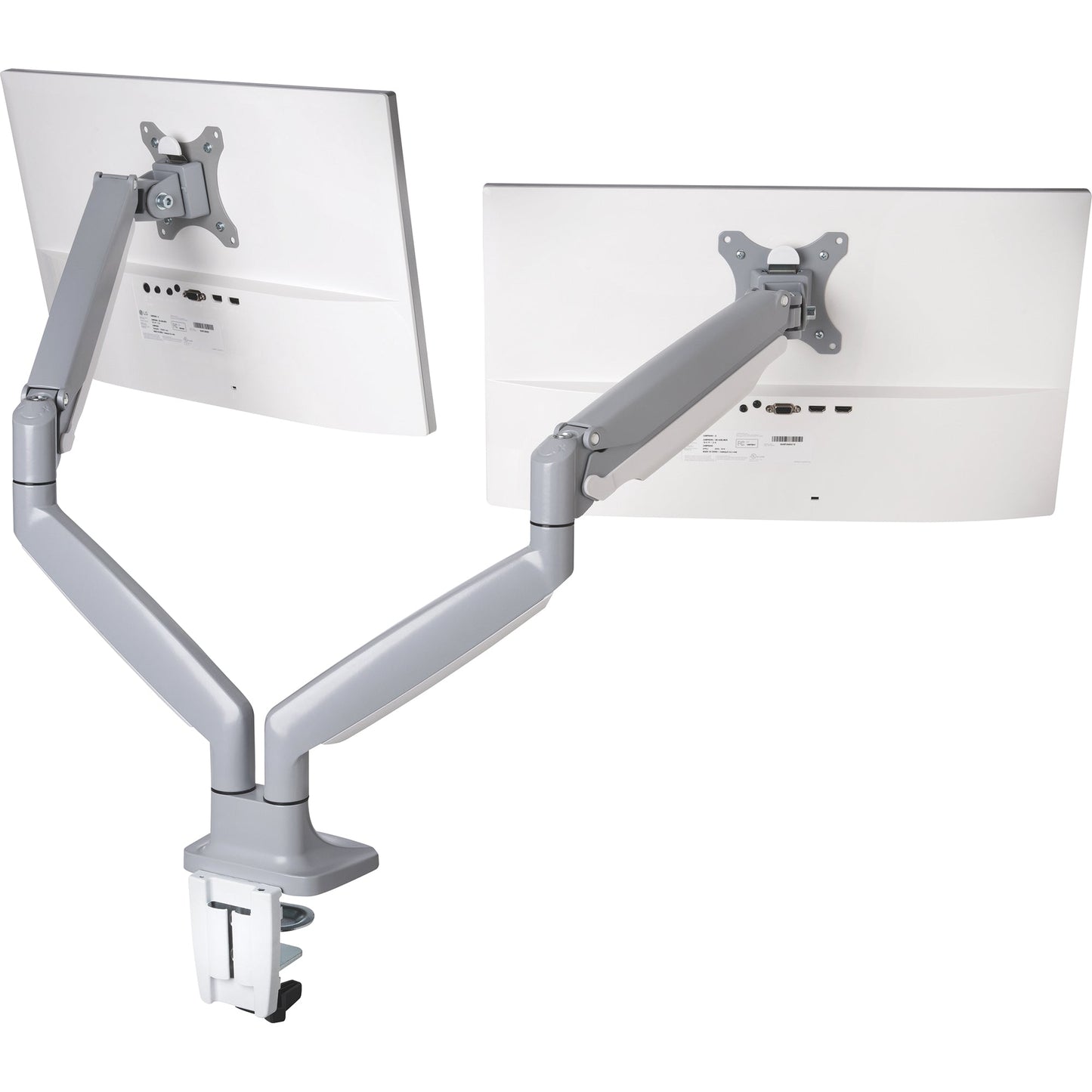 Kensington Monitorschwenkarm SmartFit® One-Touch Dual 57 x 11,2 x 46,5 cm (B x H x T) 2 x 9kg Aluminium/Stahl/Kunststoff silbergrau