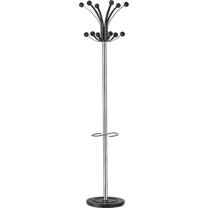 UNILUX Garderobenständer Hakea 34 x 176 cm (Ø x H) chrom/schwarz