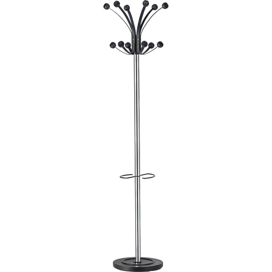 UNILUX Garderobenständer Hakea 34 x 176 cm (Ø x H) chrom/schwarz