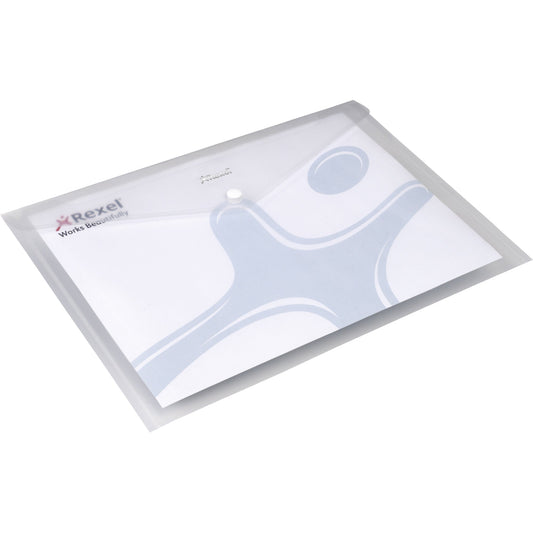Rexel® Dokumentenhülle Ice DIN A4 quer Polypropylen 5 St./Pack.