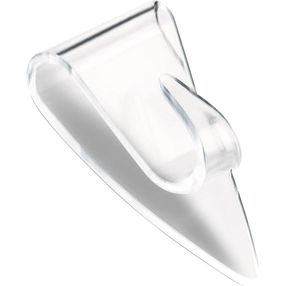 tesa® Haken Powerstrips® transparent Deco 19 x 34 mm (B x L) 0,2kg inkl. 8 Powerstrips® Deco transparent 5 St./Pack.