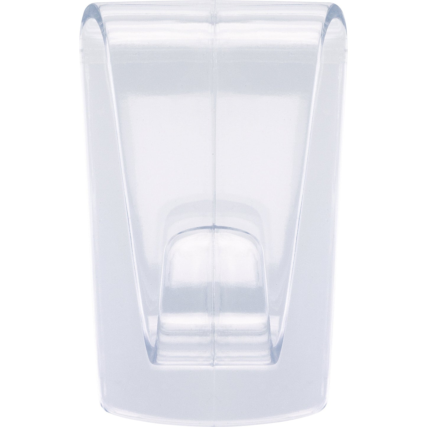 tesa® Haken Powerstrips® Glasflächen 27 x 45 mm (B x L) 1kg inkl. vier Klebestreifen transparent 2 St./Pack.