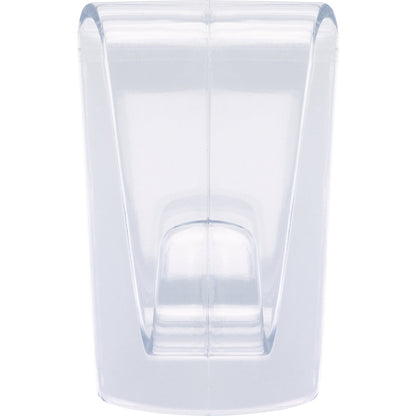 tesa® Haken Powerstrips® Glasflächen 27 x 45 mm (B x L) 1kg inkl. vier Klebestreifen transparent 2 St./Pack.