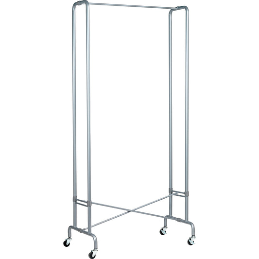 UNILUX Garderobenständer FOLDY 88 x 180 x 49 cm (B x H x T) Stahl silbergrau