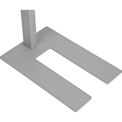 MAUL Stehleuchte MAULjaval C je Lichtquelle: 1 x 34 kWh/1.000h, 2 x 17 kWh/1.000h LED Helligkeit einstellbar silber