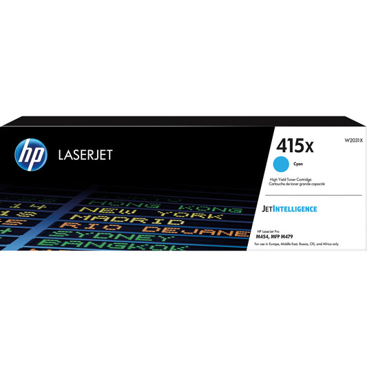 HP Toner Originalzubehör 415X ca. 6.000 Seiten cyan