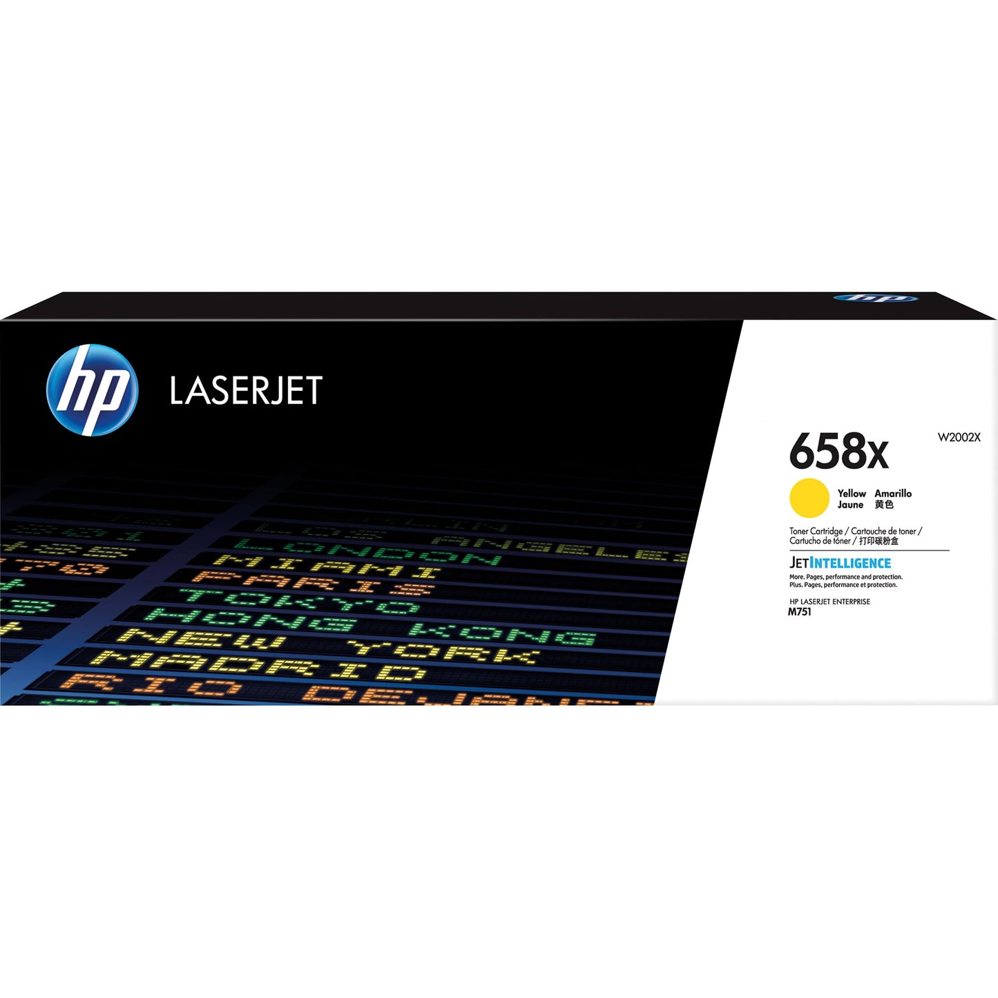 HP Toner Originalzubehör 658X ca. 28.000 Seiten gelb