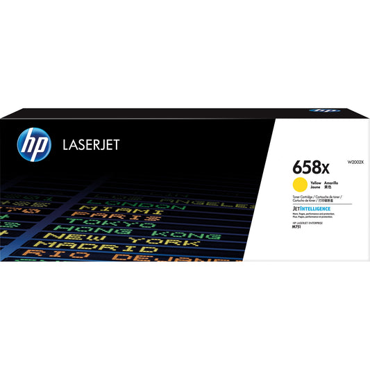 HP Toner Originalzubehör 658X ca. 28.000 Seiten gelb