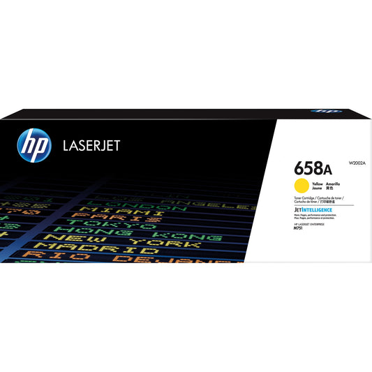 HP Toner Originalzubehör 658A ca. 6.000 Seiten gelb