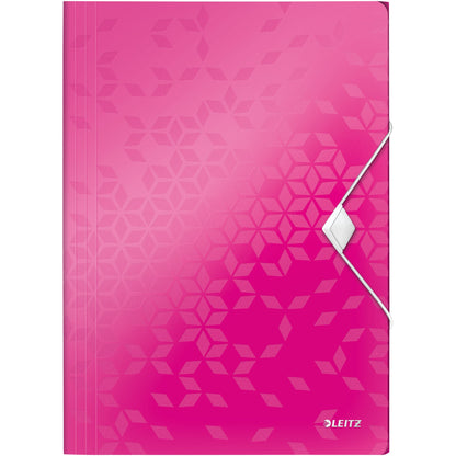 Leitz Eckspanner WOW DIN A4 Polypropylen pink