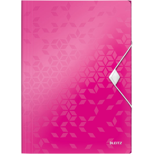 Leitz Eckspanner WOW DIN A4 Polypropylen pink