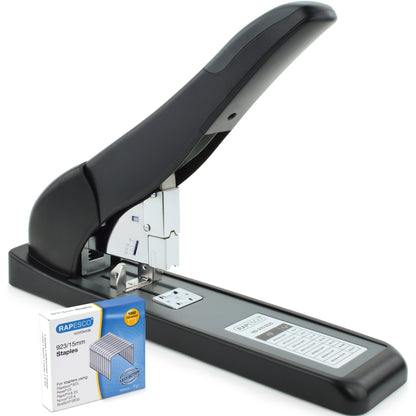 RAPESCO Blockheftgerät ECO HD-210 923/10-24 fest 210 Bl. (80 g/m²) Metall/ABS Kunststoff schwarz